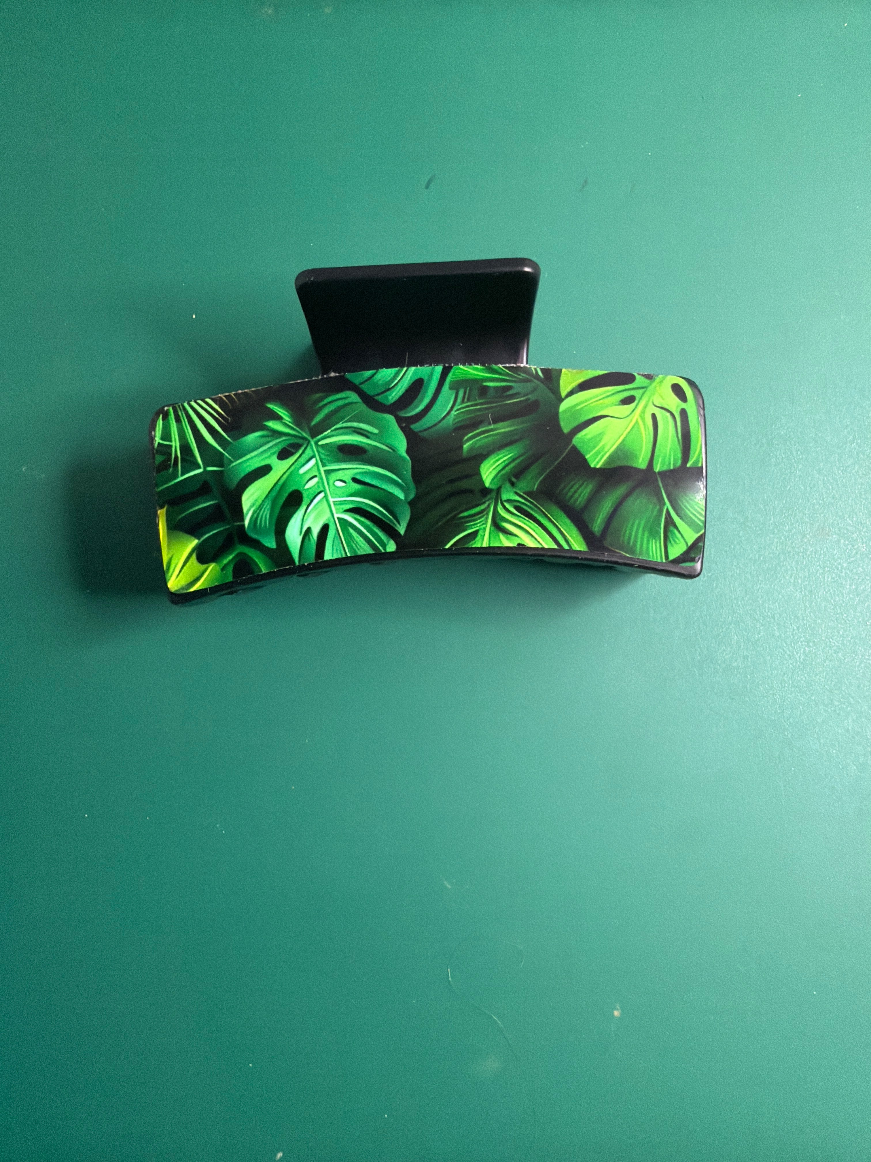Pince à Cheveux « Jungle Monstera » 🌿🍃
