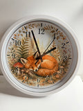 Horloge Murale « Renard qui Dort » 🦊💤