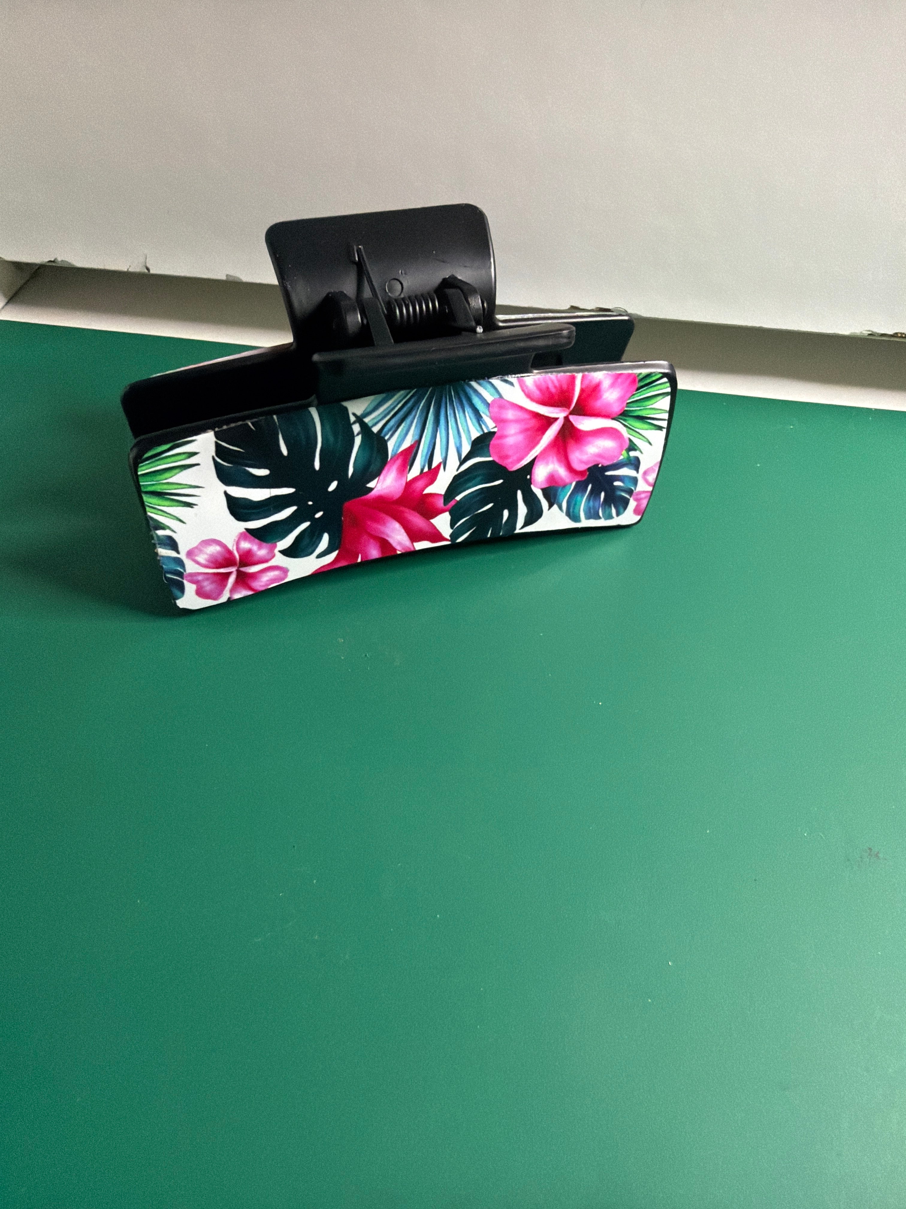 Pince à Cheveux « Escale Tropicale » 🌺🌿