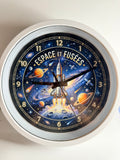 Horloge Murale « Espace et Fusées » 🚀🪐